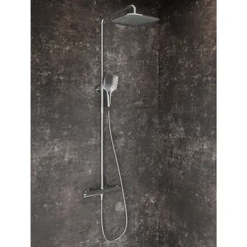 Sprchový set RAVAK FL 091.00CR Sprchový sloup termo, posuv., se setem, chrom