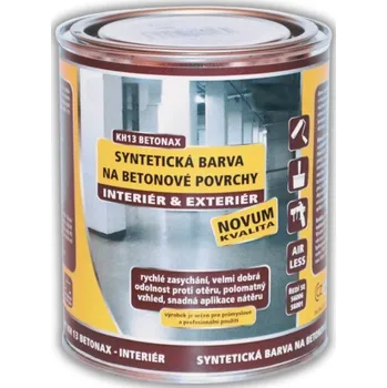 barva a nátěr na dřevo ColorCity KH 13 BETONAX SYNTETICKÁ BARVA NA BETONOVÉ POVRCHY Barva: bílá 1000, Balení: 0,7 l
