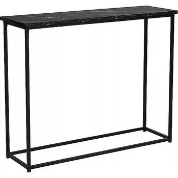 Konferenční stolek Signal Konzolový Stolek , matná černá, 100 x 80 x 30 cm