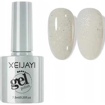 Přípravek na nehty Hybridní lak na nehty UV/LED 7,3ml /g Šedý C086