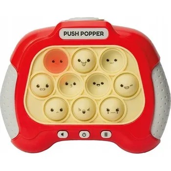 Hračka pro nejmenší Antistresová Dovednostní Hra Push Popper Senzorická Pro Děti i Dospělé