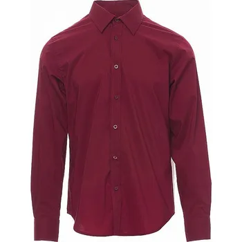 Pánská košile IMAGE BORDO košile dl.rukáv