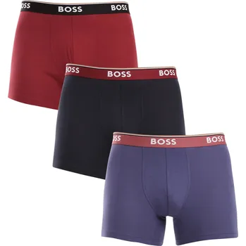 Boxerky 3PACK pánské boxerky BOSS vícebarevné (50517828 984) L Možnost vrácení zboží ZDARMA do 120 dnů!