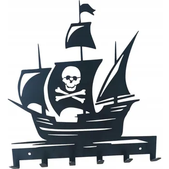 Věšák Šatní ramínko retrofit černý