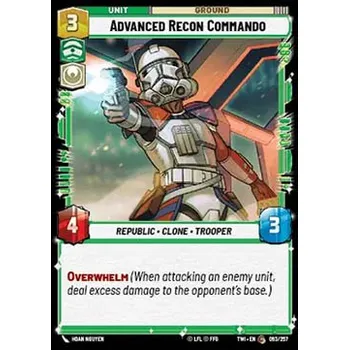 Sběratelská karetní hra Advanced Recon Commando 093/257 - Twilight of the Republic Typ karty: Standard