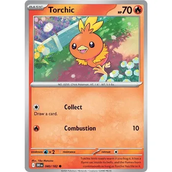 Sběratelská karetní hra Torchic 040/182 - Destined Rivals Typ karty: Non-Holo