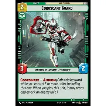 Karetní hra Coruscant Guard 106/257 - Twilight of the Republic Typ karty: Foil