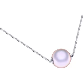 Náhrdelník Dámský náhrdelník s perlou 8mm / Tahitská tmavá