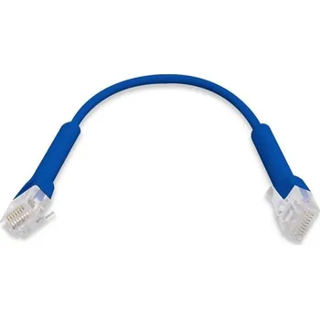 Síťový kabel Ubiquiti UniFi Ethernet Patch Kabel - délka 0,1m, Cat6, modrý
