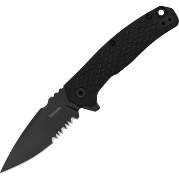 kapesní nůž Kershaw Conduit Black Serrated Black GFN