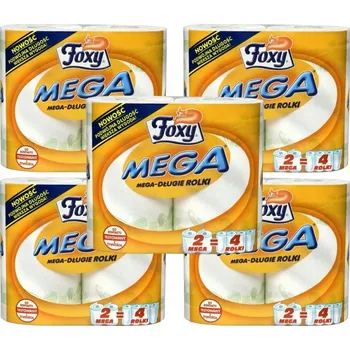 Utěrka Foxy extra dlouhé papírové utěrky 5 x 2 role