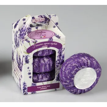 Mýdlo ITERITALIA Dárkový set květinových italských mýdel