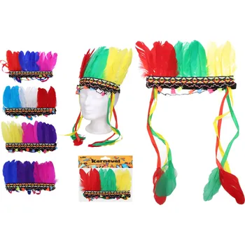 Karnevalový kostým Čelenka Indián