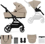 KINDERKRAFT SELECT Kočárek kombinovaný Yoxi 2v1 Sand Beige