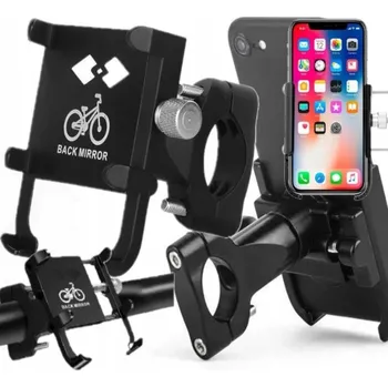 DRŽÁK NA TELEFON NA KOLO, HLINÍKOVÝ, MONTÁŽ NA ŘÍDÍTKA