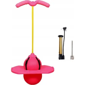 Hopsadlo Skákací růžový gumový koník Věk 5+