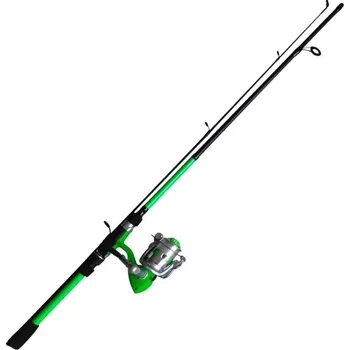 Rybářský prut Dam Dětský set Vibe Combo Green 1,8 m 5-20 g + Naviják