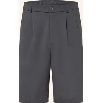 Pánské oblečení Boss Pánské Tenisové Šortky Retro Pleat, tmavě šedá, 48