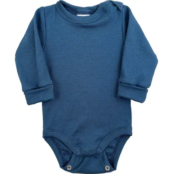 Little Things Modré modalové bodýčko Velikost: 9-12kg