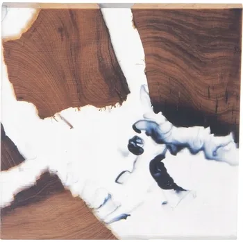 Podtácek Dřevěná PODLOŽKA pod hrnek, sklenici, šálek ČTVERCOVÁ na stůl