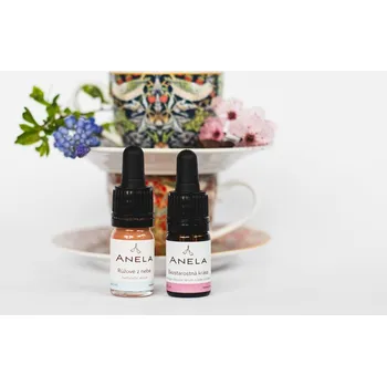 Pleťové sérum Anela Double shot mini s Krásou základní kosmetická sada pro hydrataci a výživu zralé a unavené pleti