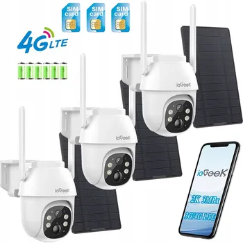 IP kamera ieGeek Solární otočná IP kamera