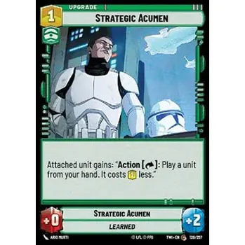 Sběratelská karetní hra Strategic Acumen 120/257 - Twilight of the Republic Typ karty: Standard