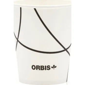 Jednorázové nádobí ORBIS-Green Kelímky 180ml 100ks ekologické kelímky