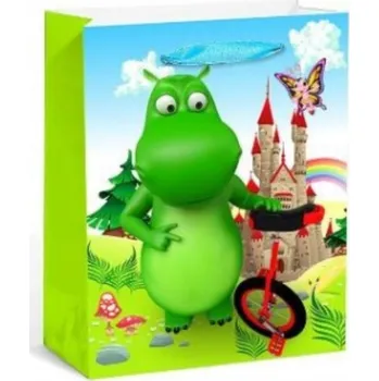 Dárková taška DÁRKOVÁ TAŠKA M 26 x 32 x 12,5 cm HROŠÍK