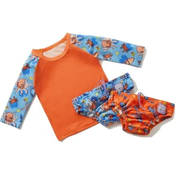 Koupání kojence BAMBINO MIO Sada 3 ks na plavání, OEKO-TEX® Standard 100, Wave, 7-9 kg - 6-12 m