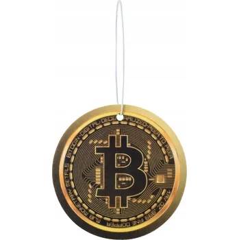 Vůně do auta Bitcoin vůně do auta přívěsek Crypto Fresh Vanilla do vašeho auta