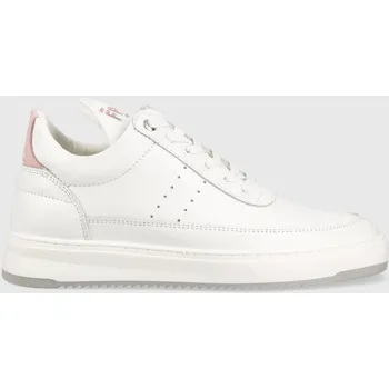 Pánské tenisky Kožené tenisky Filling Pieces Low Top Bianco bílá barva, 10127792081 00X, EUR 37