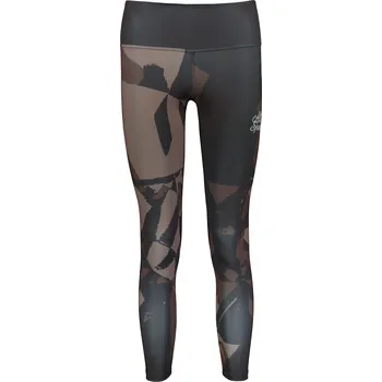 Dámské kalhoty Dámské dlouhé legíny premium ALTISPORT VOJ/ALW080LEG01 TMAVĚ HNĚDÁ XL