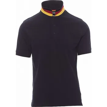 Pánská košile NATION NÁM.MODRÁ/NĚM polokošile kr.rukáv