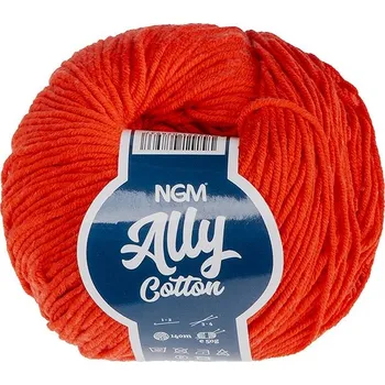 Příze Příze ALLY cotton Červená BX12745 - 50g / 140 m