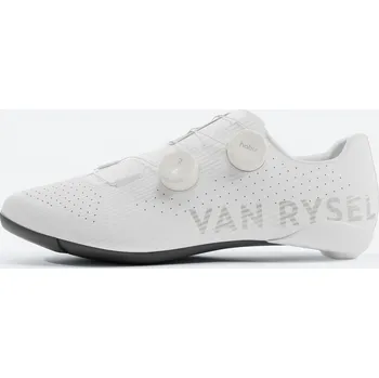 Pánské cyklistické tretry VAN RYSEL Tretry na silniční kolo Van Rysel RCR 40 BÍLÁ