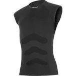 LASTING Funkční pánské bezešvé tílko ACHILE 2XS ČERNÁ