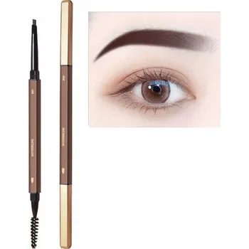 Tužka na obočí Tenká konturovací tužka na obočí a oči se štětečkem, tmavě hnědá S5