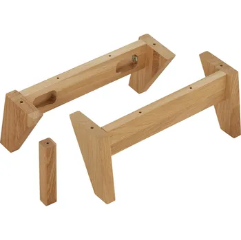 přebalovací pult a komoda Dřevěné nohy k přebalovacím komodám Berlin - Dub masiv Kód: BERLIN-DP15-2