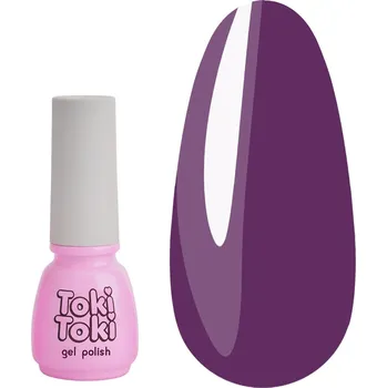Lak na nehty Hybridní lak na nehty Toki-Toki 58 tmavě lila 5 ml