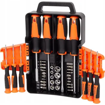 Sada nářadí Sada šroubováků, bitů a nástrčných klíčů Werckmann, 39 dílů
