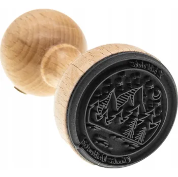 Razítko EX LIBRIS, PRO, dřevěné razítko