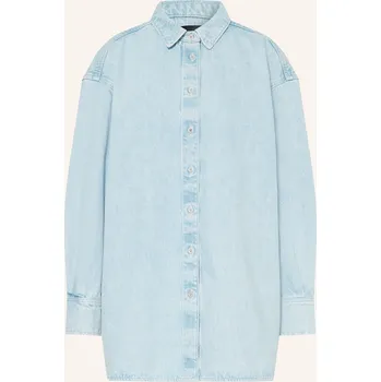 Dámská halenka 7 For All Mankind Dámská Svrchní Džínová Košile Nina, tmavě...