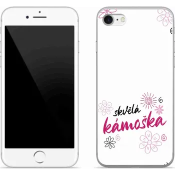 Pouzdro na mobilní telefon Gelový kryt mmCase na iPhone SE (2022) - skvělá kámoška bílé pozadí