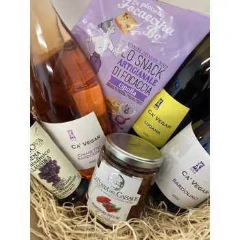 Dárkový potravinový koš Dárkový koš „ Lago di Garda ", made in Italy