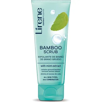 Pleťový peeling LIRENE peeling hrubý s mátou 75 ml