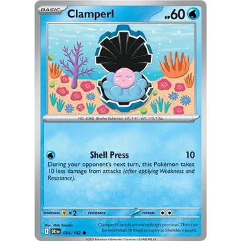 Sběratelská karetní hra Clamperl 054/182 - Destined Rivals Typ karty: Non-Holo