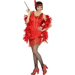 Dámský kostým 30.léta červený Velikost: L