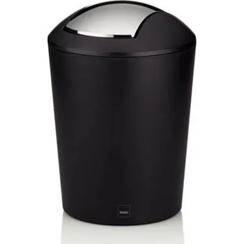 Odpadkový koš KELA Koš kosmetický MARTA 1,7 l černý KL-22270