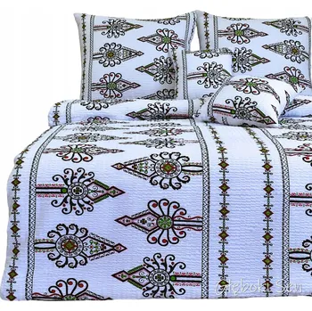 Povlečení Krepové Povlečení Lux 100% Bavlna 140x200 + 1 x Povlak na polštář Parzenice Bílé